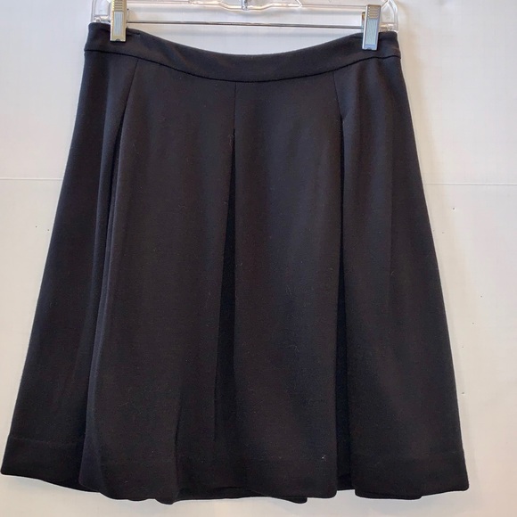 Express Black Soft Pleated Knit Skirt - Picture 1 of 4